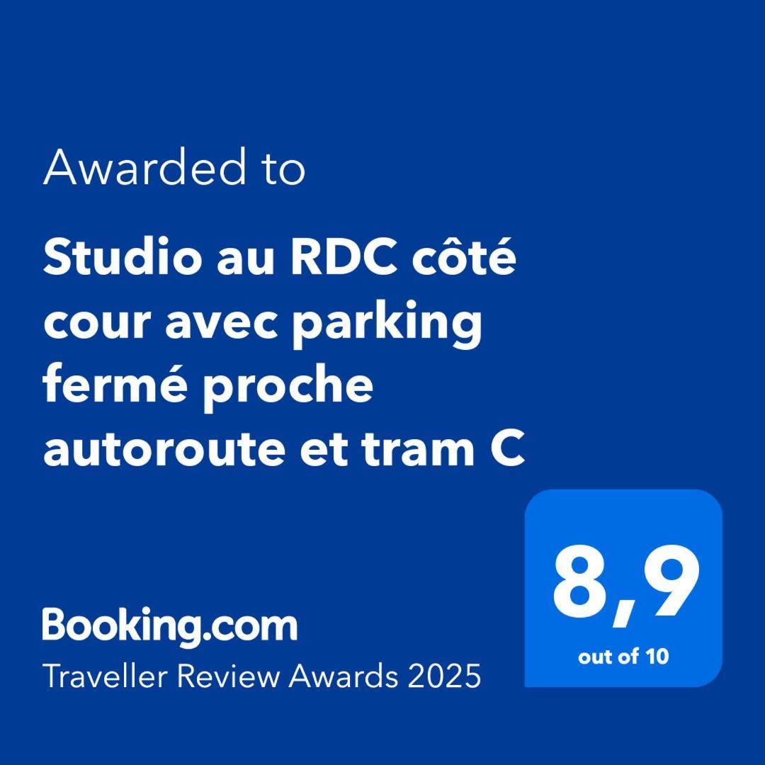 Studio Rdc Calme Avec Parking Ferme Pres Autoroute Et Tram C 牟罗兹 外观 照片